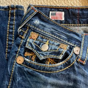 True Religion “Rainbow Billy” Men’s Size 27 jeans